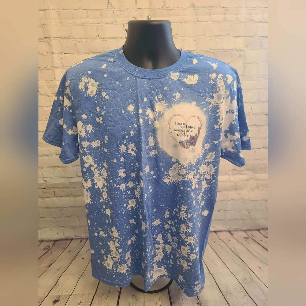 LIke new bleached t-shirt